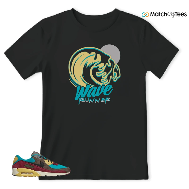 NIKE AIR MAX 90 NRG RIDGEROCK TURBO GREEN SNEAKER Matching Tees t-shirt