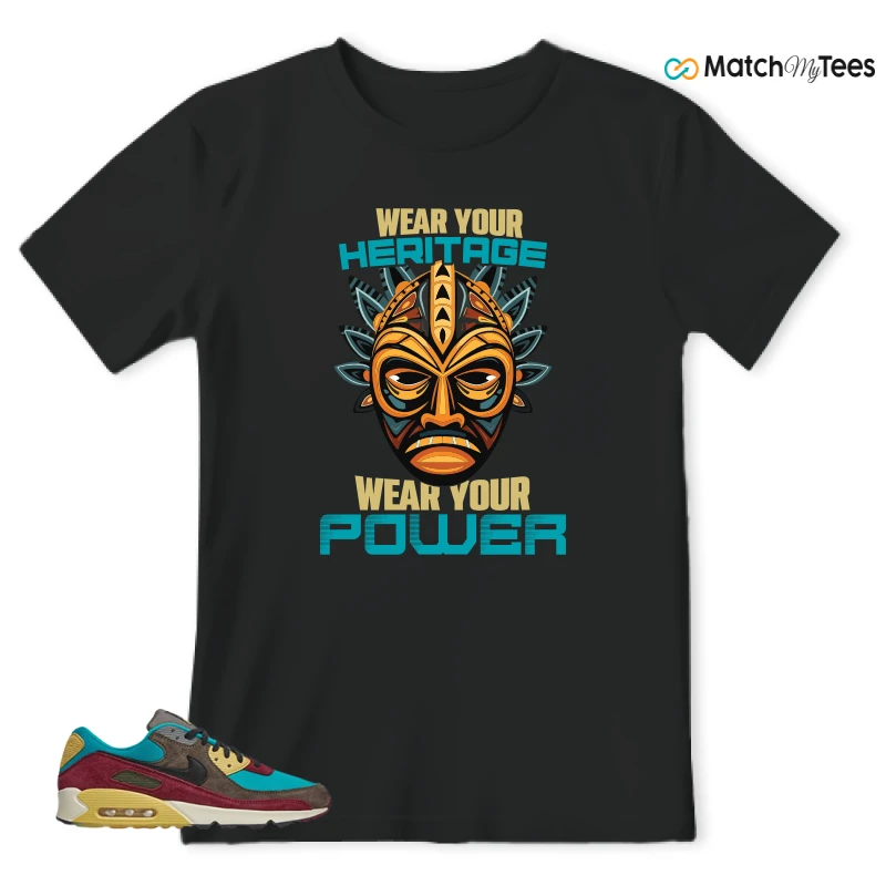 NIKE AIR MAX 90 NRG RIDGEROCK TURBO GREEN SNEAKER Matching Tees t-shirt