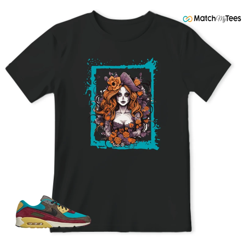 NIKE AIR MAX 90 NRG RIDGEROCK TURBO GREEN SNEAKER Matching Tees t-shirt