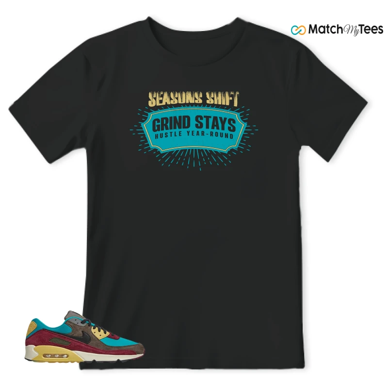 NIKE AIR MAX 90 NRG RIDGEROCK TURBO GREEN SNEAKER Matching Tees t-shirt