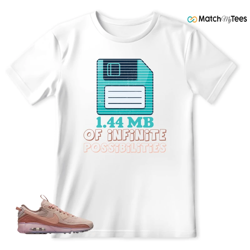 NIKE AIR MAX 90 TERRASCAPE PINK OXFORD (WOMEN'S) SNEAKER Matching Tees t-shirt