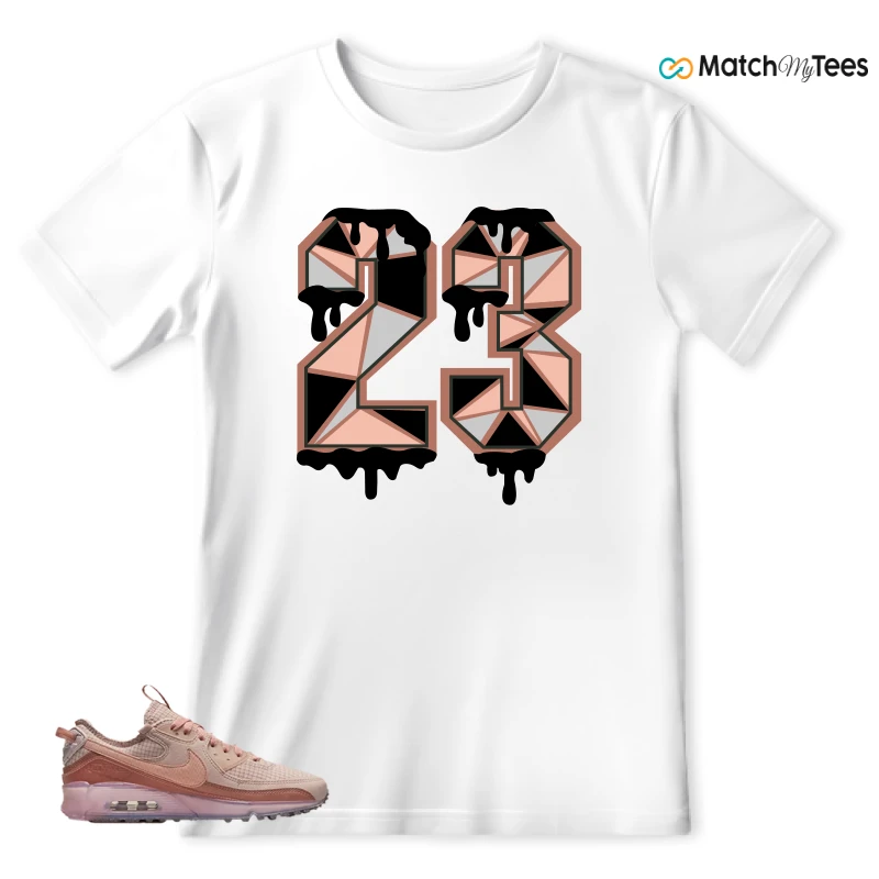 NIKE AIR MAX 90 TERRASCAPE PINK OXFORD (WOMEN'S) SNEAKER Matching Tees t-shirt
