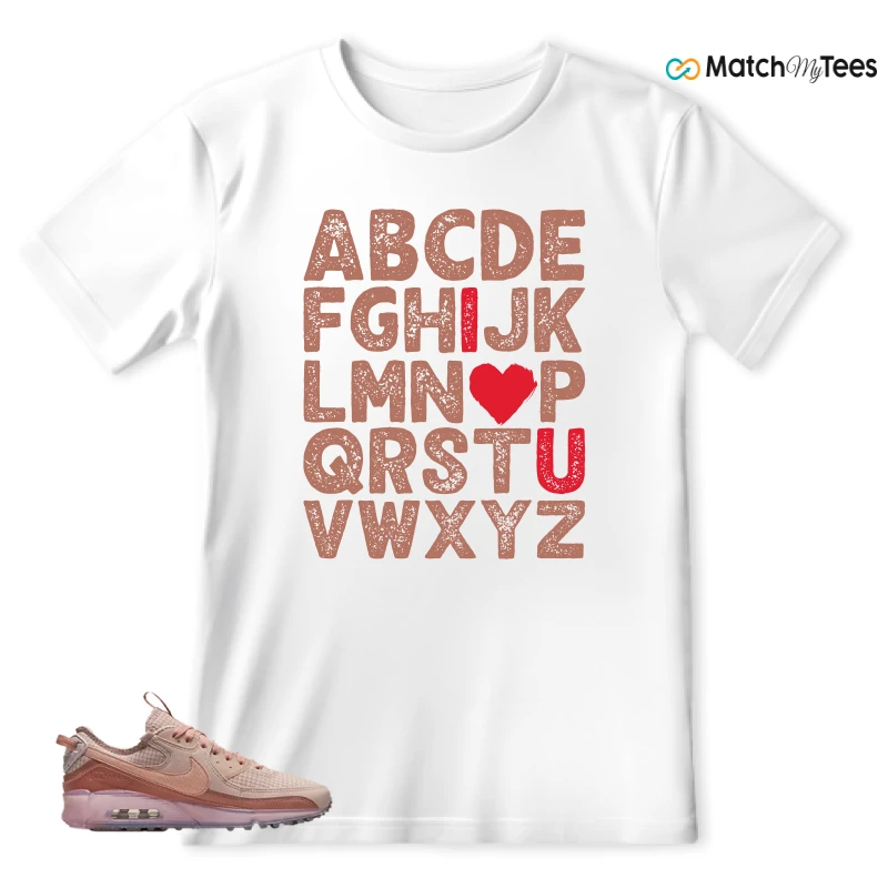 NIKE AIR MAX 90 TERRASCAPE PINK OXFORD (WOMEN'S) SNEAKER Matching Tees t-shirt