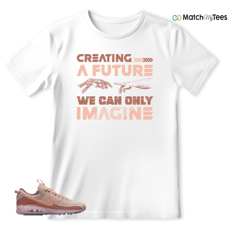NIKE AIR MAX 90 TERRASCAPE PINK OXFORD (WOMEN'S) SNEAKER Matching Tees t-shirt