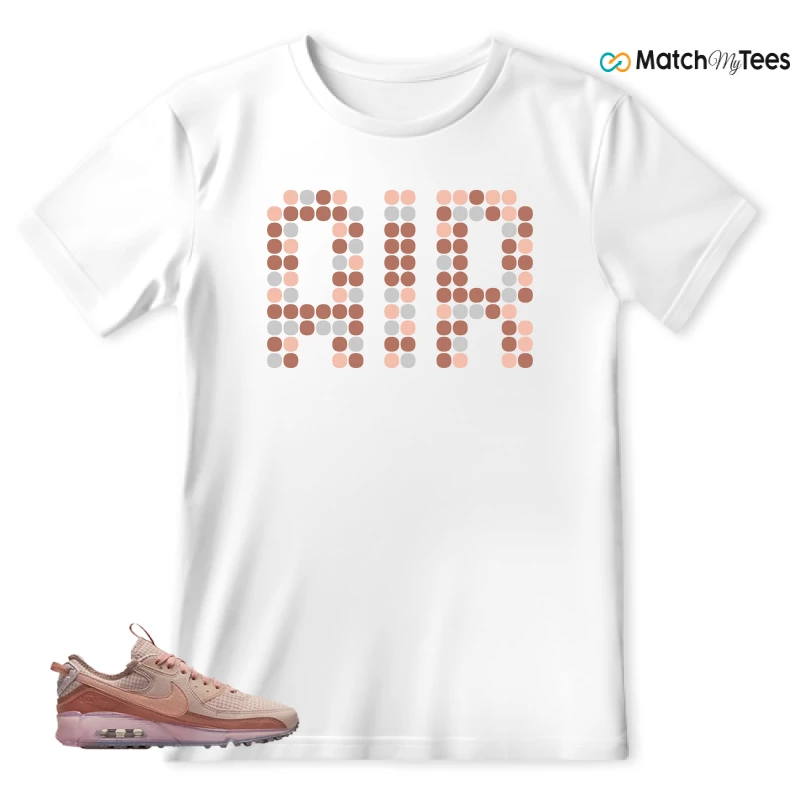NIKE AIR MAX 90 TERRASCAPE PINK OXFORD (WOMEN'S) SNEAKER Matching Tees t-shirt