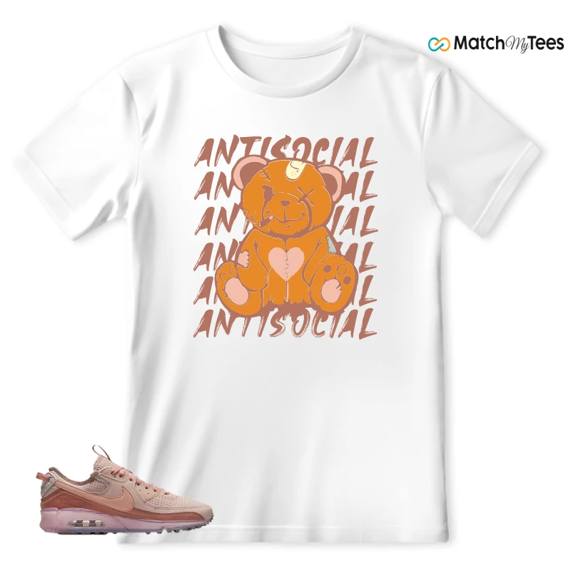 NIKE AIR MAX 90 TERRASCAPE PINK OXFORD (WOMEN'S) SNEAKER Matching Tees t-shirt