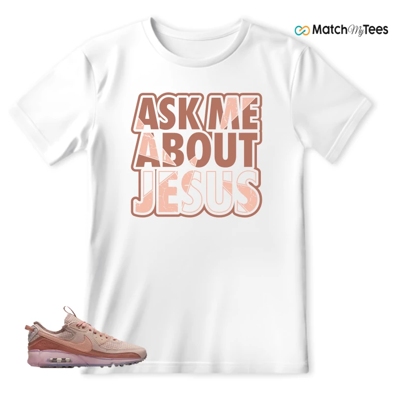 NIKE AIR MAX 90 TERRASCAPE PINK OXFORD (WOMEN'S) SNEAKER Matching Tees t-shirt
