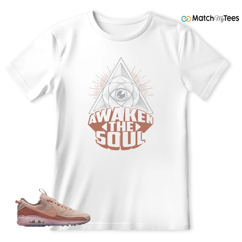 NIKE AIR MAX 90 TERRASCAPE PINK OXFORD (WOMEN'S) SNEAKER Matching Tees t-shirt