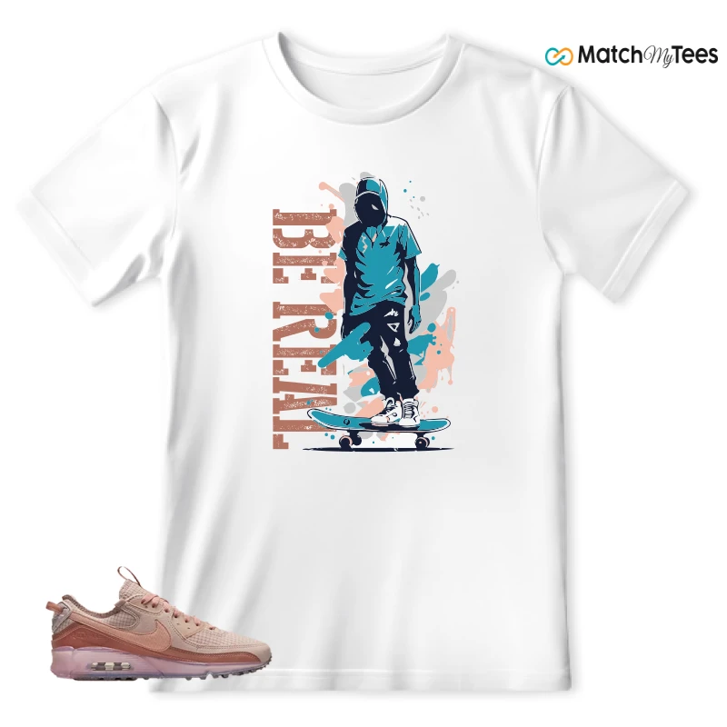 NIKE AIR MAX 90 TERRASCAPE PINK OXFORD (WOMEN'S) SNEAKER Matching Tees t-shirt