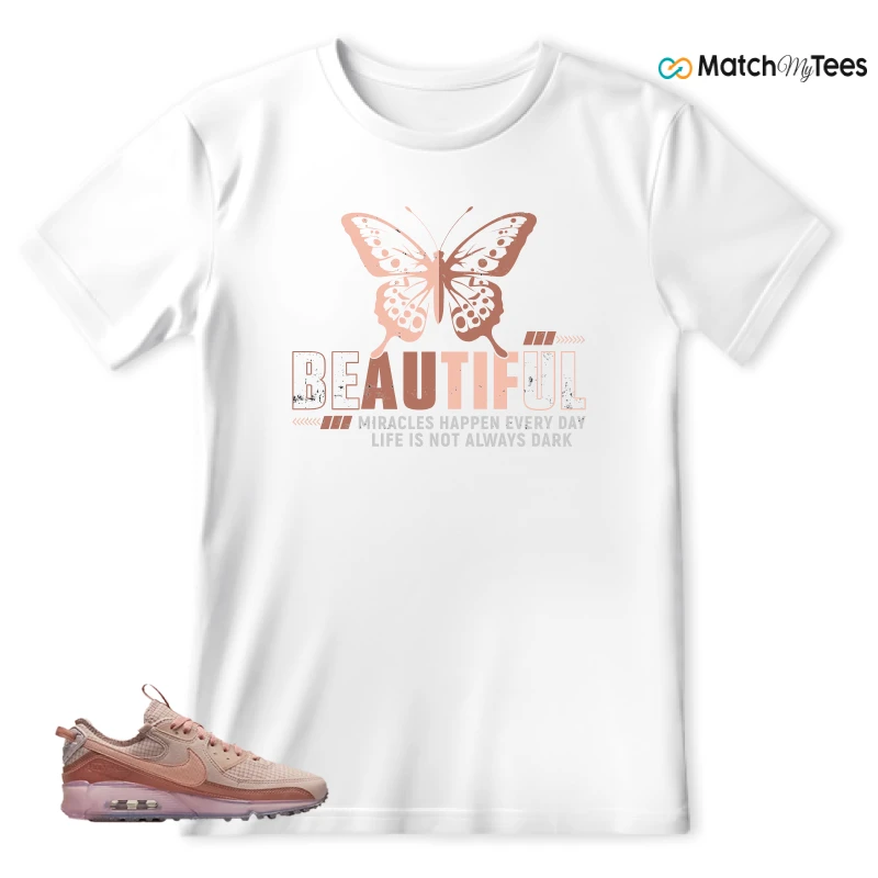 NIKE AIR MAX 90 TERRASCAPE PINK OXFORD (WOMEN'S) SNEAKER Matching Tees t-shirt