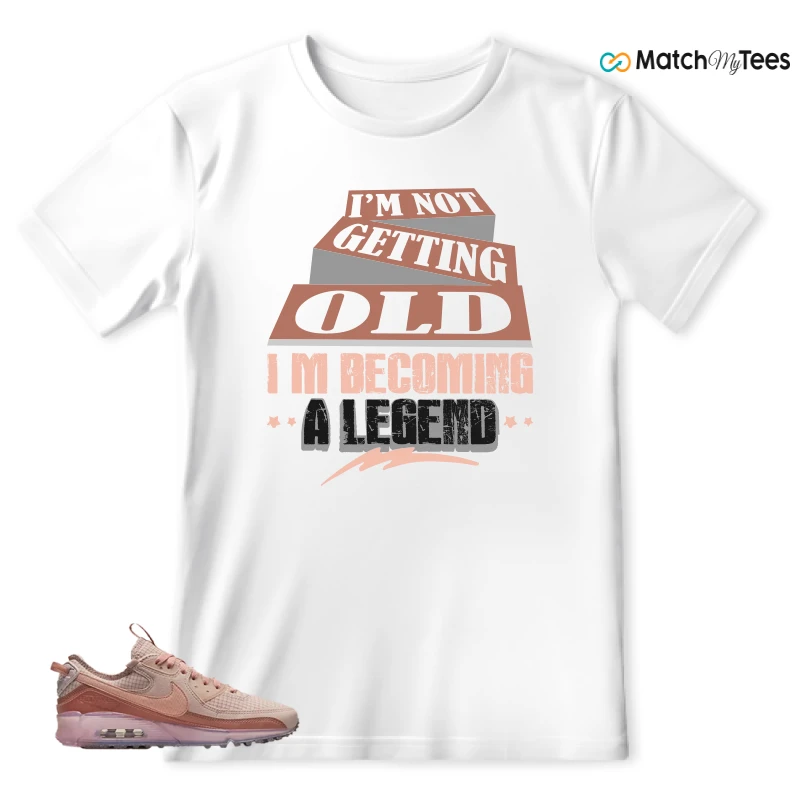 NIKE AIR MAX 90 TERRASCAPE PINK OXFORD (WOMEN'S) SNEAKER Matching Tees t-shirt