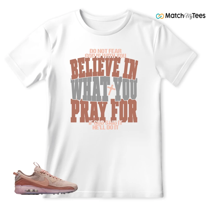 NIKE AIR MAX 90 TERRASCAPE PINK OXFORD (WOMEN'S) SNEAKER Matching Tees t-shirt