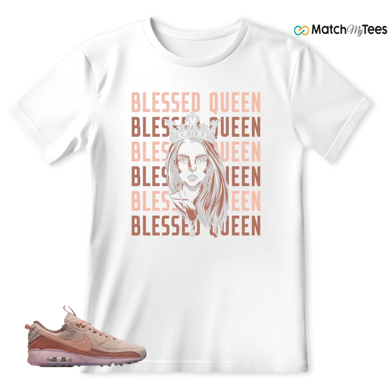 NIKE AIR MAX 90 TERRASCAPE PINK OXFORD (WOMEN'S) SNEAKER Matching Tees t-shirt