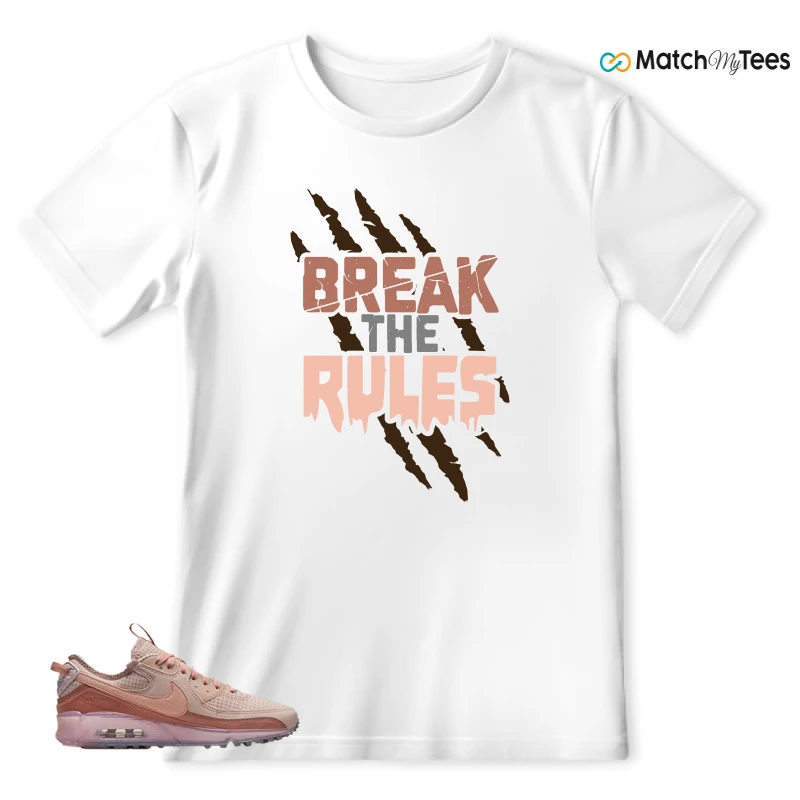 NIKE AIR MAX 90 TERRASCAPE PINK OXFORD (WOMEN'S) SNEAKER Matching Tees t-shirt