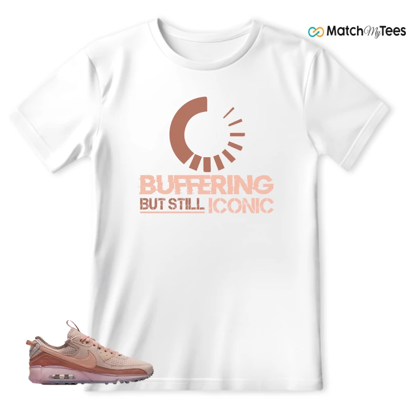 NIKE AIR MAX 90 TERRASCAPE PINK OXFORD (WOMEN'S) SNEAKER Matching Tees t-shirt