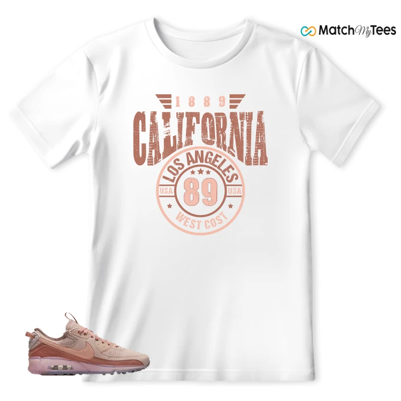 NIKE AIR MAX 90 TERRASCAPE PINK OXFORD (WOMEN'S) SNEAKER Matching Tees t-shirt