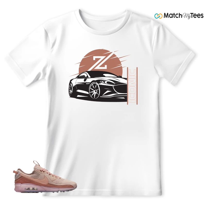NIKE AIR MAX 90 TERRASCAPE PINK OXFORD (WOMEN'S) SNEAKER Matching Tees t-shirt