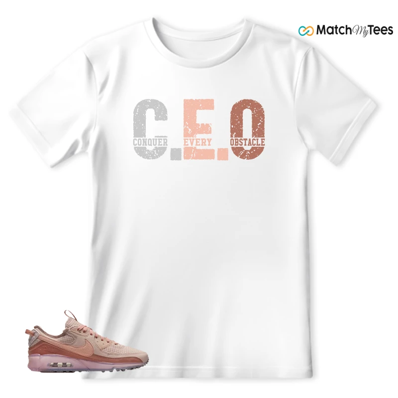 NIKE AIR MAX 90 TERRASCAPE PINK OXFORD (WOMEN'S) SNEAKER Matching Tees t-shirt