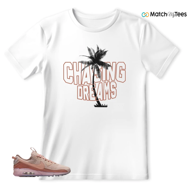 NIKE AIR MAX 90 TERRASCAPE PINK OXFORD (WOMEN'S) SNEAKER Matching Tees t-shirt