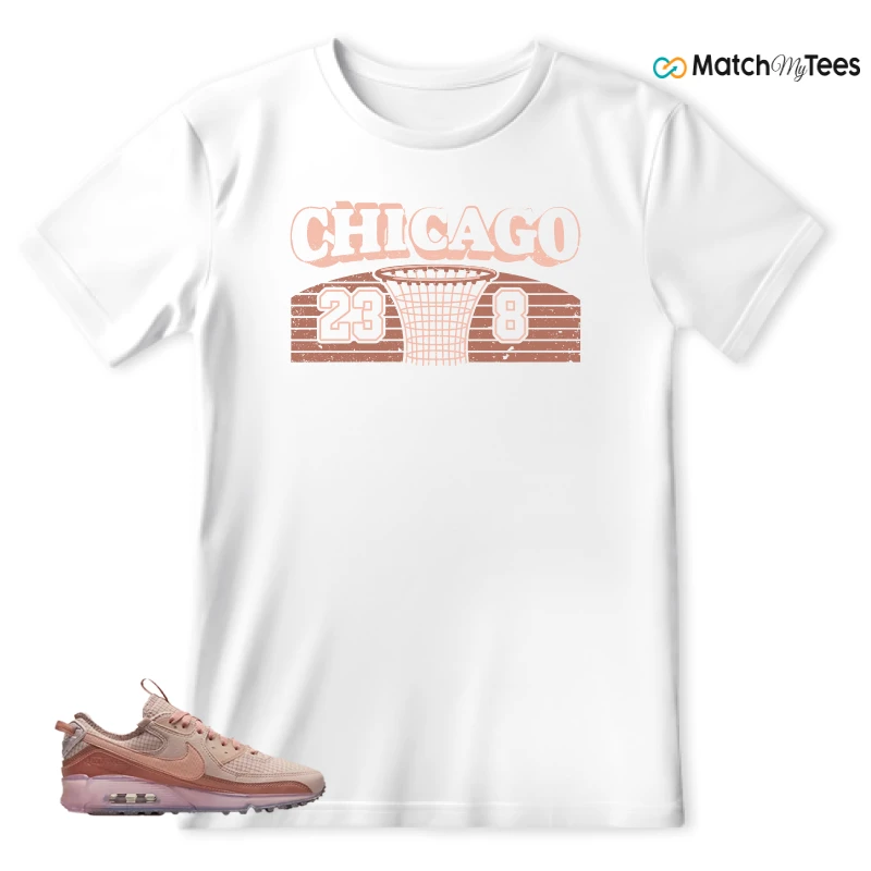 NIKE AIR MAX 90 TERRASCAPE PINK OXFORD (WOMEN'S) SNEAKER Matching Tees t-shirt