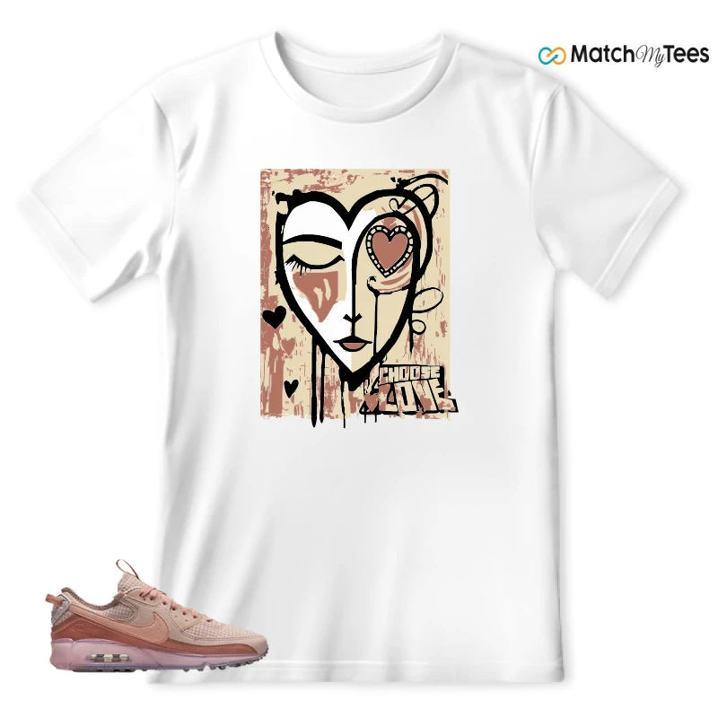 NIKE AIR MAX 90 TERRASCAPE PINK OXFORD (WOMEN'S) SNEAKER Matching Tees t-shirt