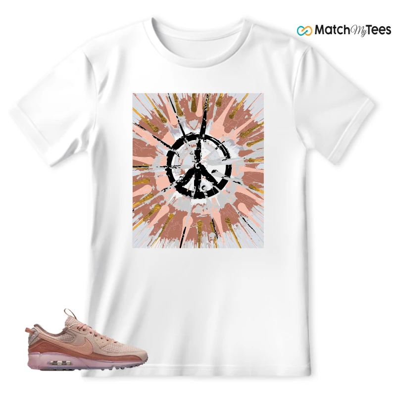 NIKE AIR MAX 90 TERRASCAPE PINK OXFORD (WOMEN'S) SNEAKER Matching Tees t-shirt