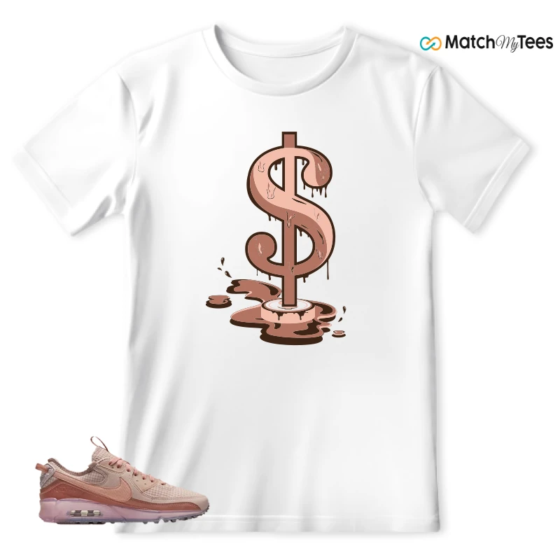 NIKE AIR MAX 90 TERRASCAPE PINK OXFORD (WOMEN'S) SNEAKER Matching Tees t-shirt