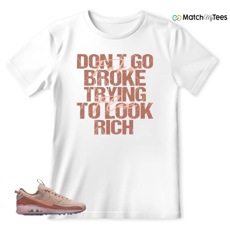 NIKE AIR MAX 90 TERRASCAPE PINK OXFORD (WOMEN'S) SNEAKER Matching Tees t-shirt