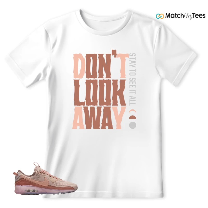 NIKE AIR MAX 90 TERRASCAPE PINK OXFORD (WOMEN'S) SNEAKER Matching Tees t-shirt