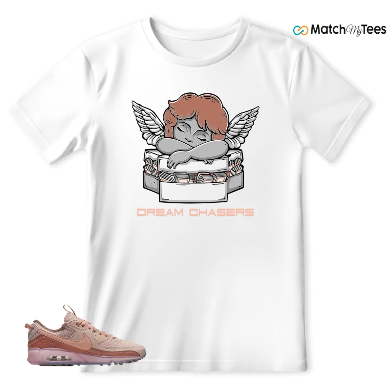 NIKE AIR MAX 90 TERRASCAPE PINK OXFORD (WOMEN'S) SNEAKER Matching Tees t-shirt