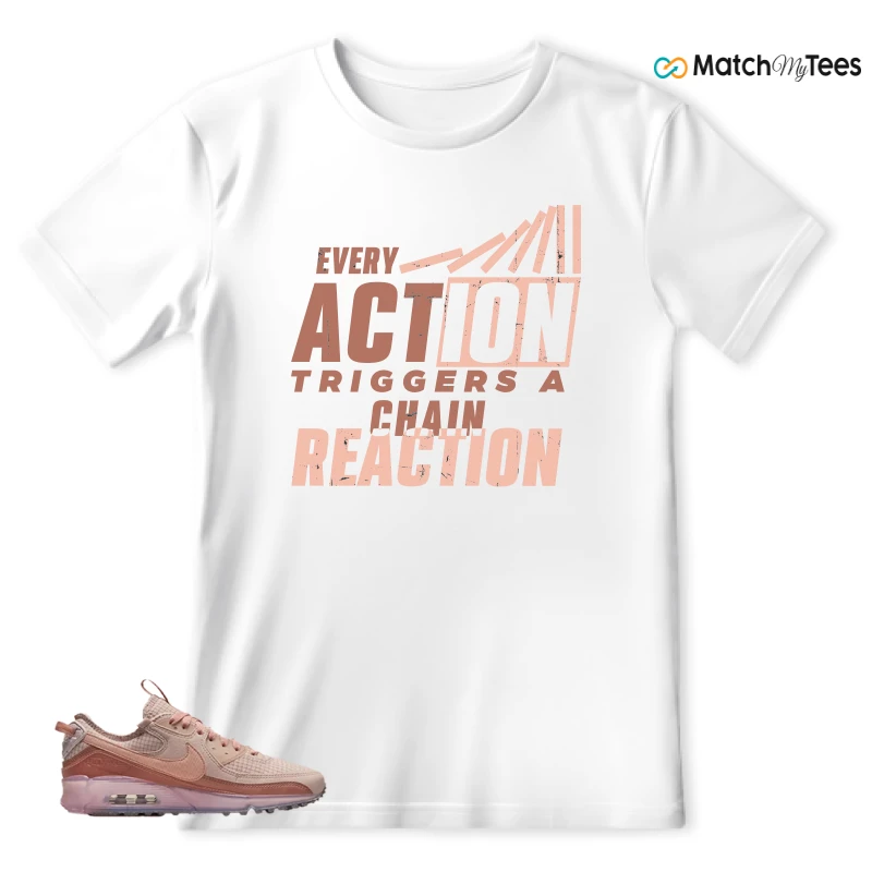 NIKE AIR MAX 90 TERRASCAPE PINK OXFORD (WOMEN'S) SNEAKER Matching Tees t-shirt