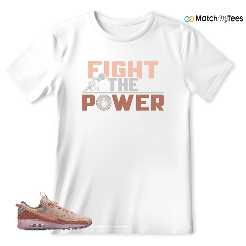 NIKE AIR MAX 90 TERRASCAPE PINK OXFORD (WOMEN'S) SNEAKER Matching Tees t-shirt
