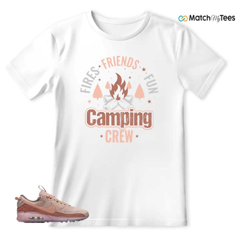 NIKE AIR MAX 90 TERRASCAPE PINK OXFORD (WOMEN'S) SNEAKER Matching Tees t-shirt