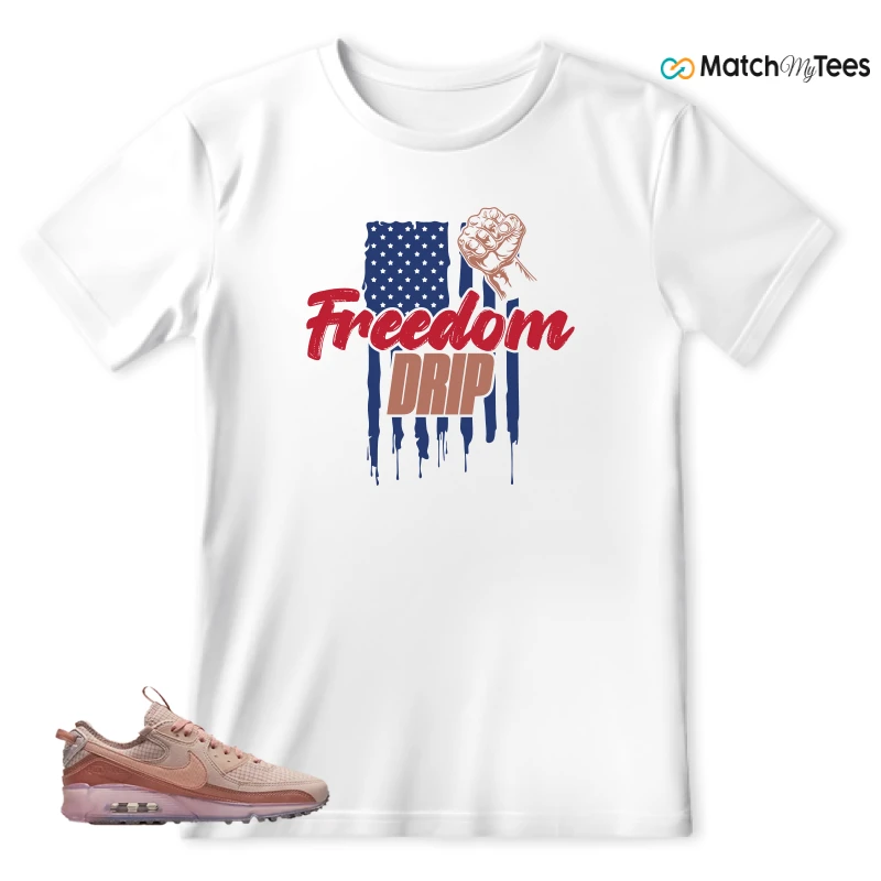 NIKE AIR MAX 90 TERRASCAPE PINK OXFORD (WOMEN'S) SNEAKER Matching Tees t-shirt