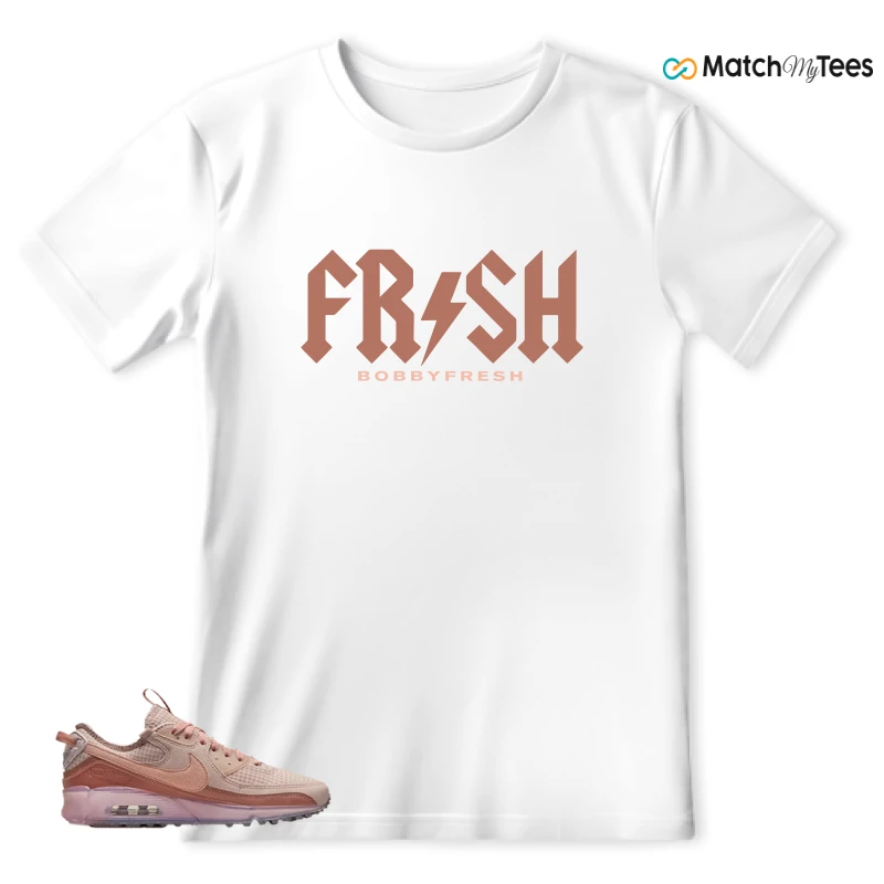 NIKE AIR MAX 90 TERRASCAPE PINK OXFORD (WOMEN'S) SNEAKER Matching Tees t-shirt