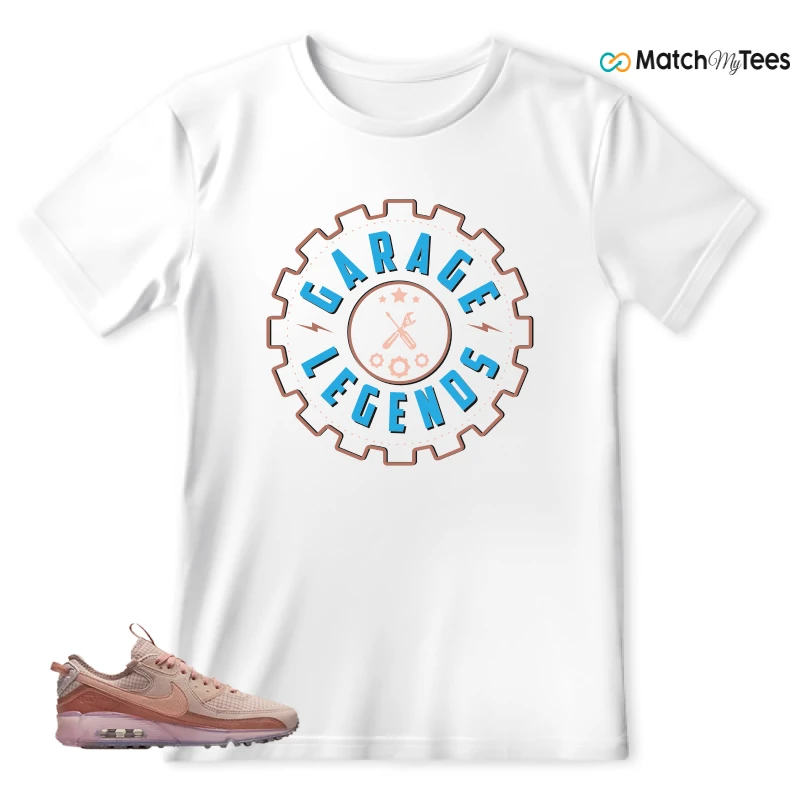 NIKE AIR MAX 90 TERRASCAPE PINK OXFORD (WOMEN'S) SNEAKER Matching Tees t-shirt