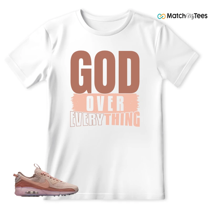 NIKE AIR MAX 90 TERRASCAPE PINK OXFORD (WOMEN'S) SNEAKER Matching Tees t-shirt
