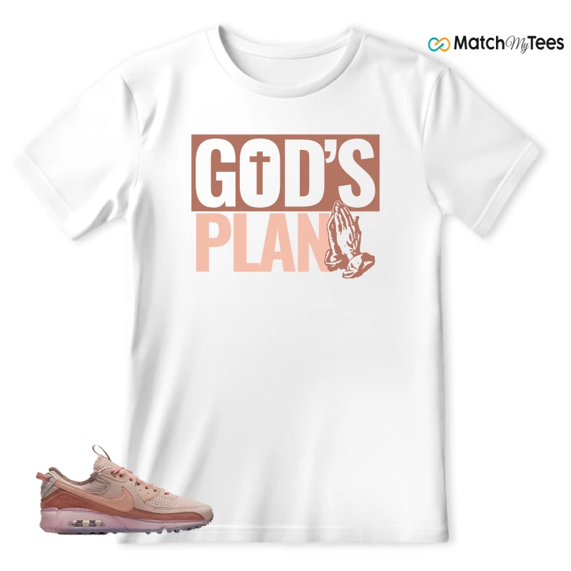 God's Plan White matching T-shirt T-shirt