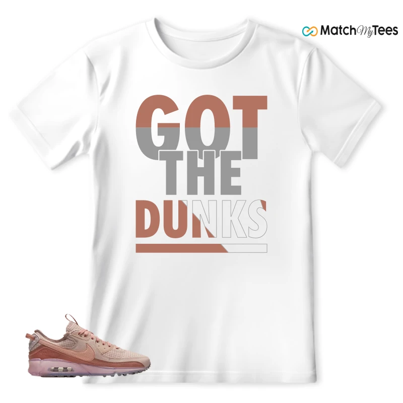 NIKE AIR MAX 90 TERRASCAPE PINK OXFORD (WOMEN'S) SNEAKER Matching Tees t-shirt