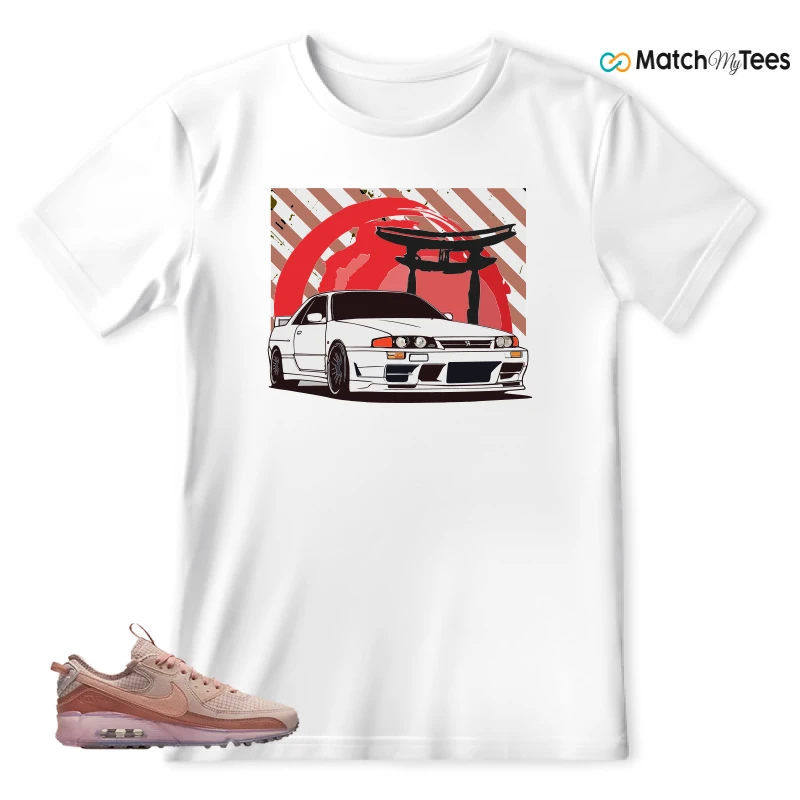 NIKE AIR MAX 90 TERRASCAPE PINK OXFORD (WOMEN'S) SNEAKER Matching Tees t-shirt