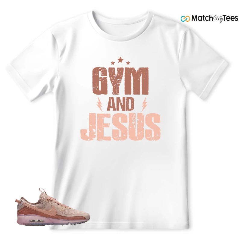 NIKE AIR MAX 90 TERRASCAPE PINK OXFORD (WOMEN'S) SNEAKER Matching Tees t-shirt