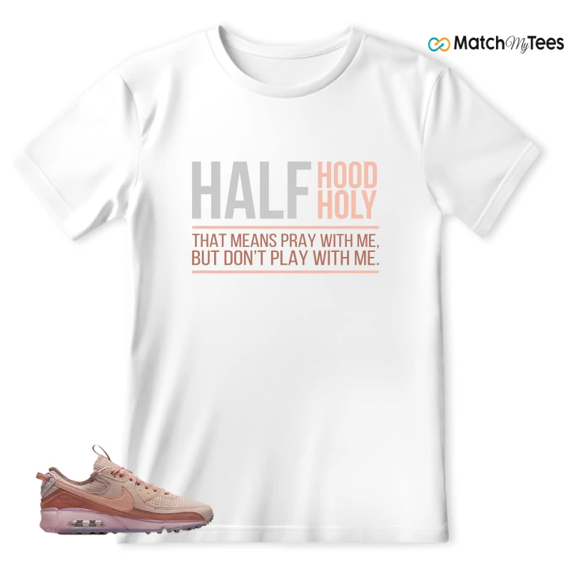 NIKE AIR MAX 90 TERRASCAPE PINK OXFORD (WOMEN'S) SNEAKER Matching Tees t-shirt