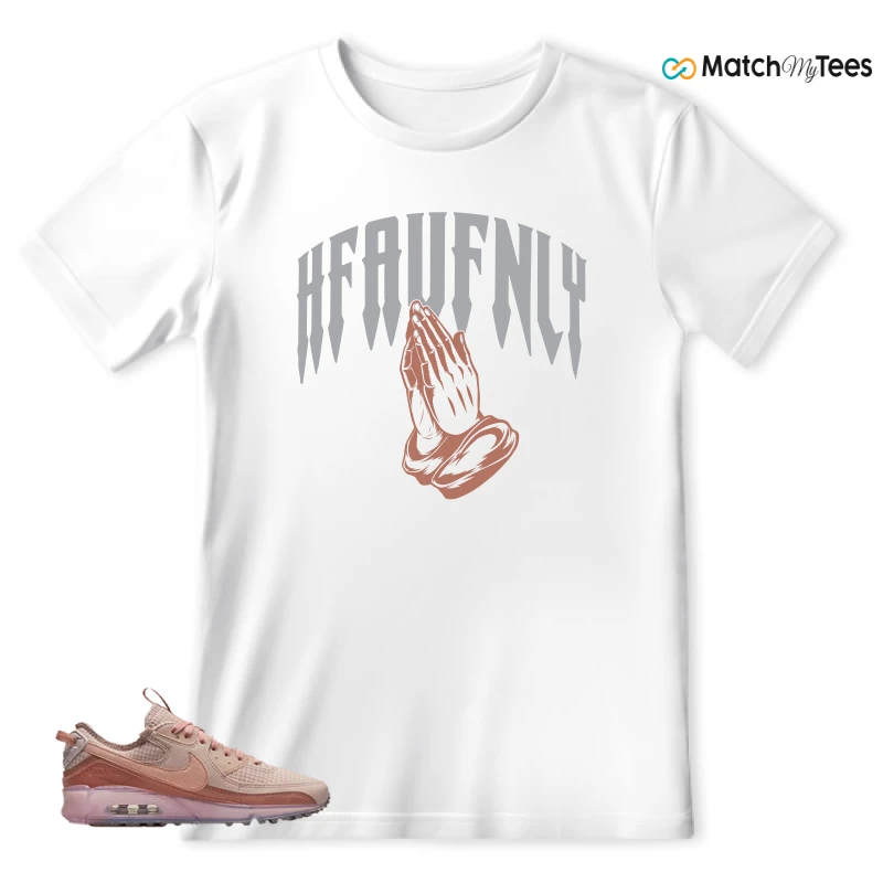 NIKE AIR MAX 90 TERRASCAPE PINK OXFORD (WOMEN'S) SNEAKER Matching Tees t-shirt