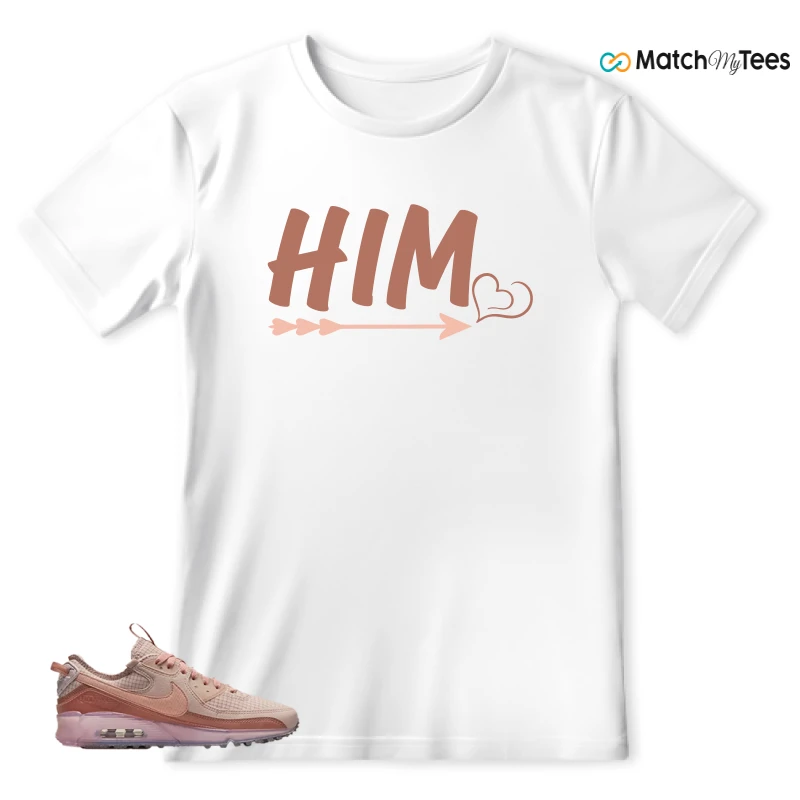 NIKE AIR MAX 90 TERRASCAPE PINK OXFORD (WOMEN'S) SNEAKER Matching Tees t-shirt