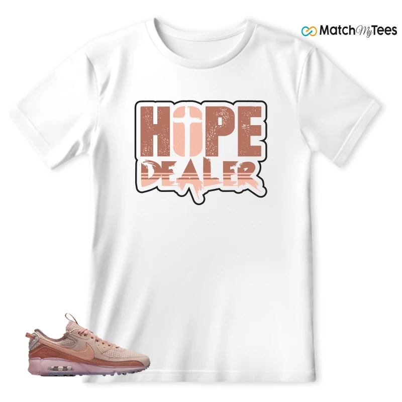 NIKE AIR MAX 90 TERRASCAPE PINK OXFORD (WOMEN'S) SNEAKER Matching Tees t-shirt