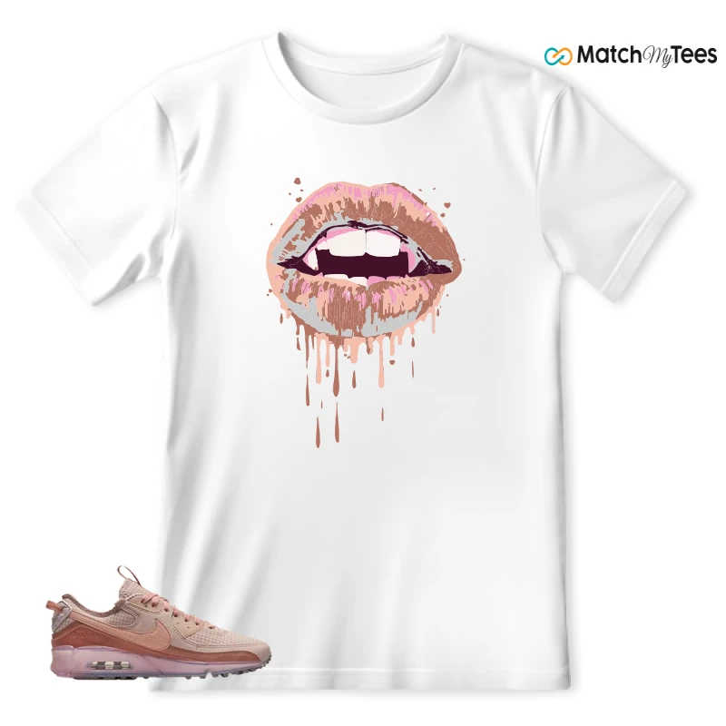 NIKE AIR MAX 90 TERRASCAPE PINK OXFORD (WOMEN'S) SNEAKER Matching Tees t-shirt