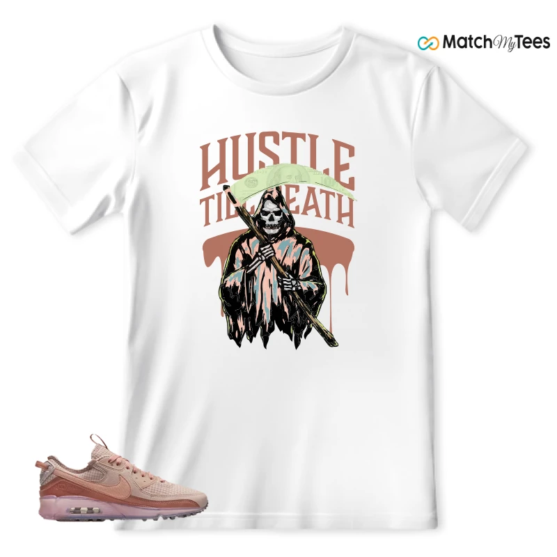 NIKE AIR MAX 90 TERRASCAPE PINK OXFORD (WOMEN'S) SNEAKER Matching Tees t-shirt