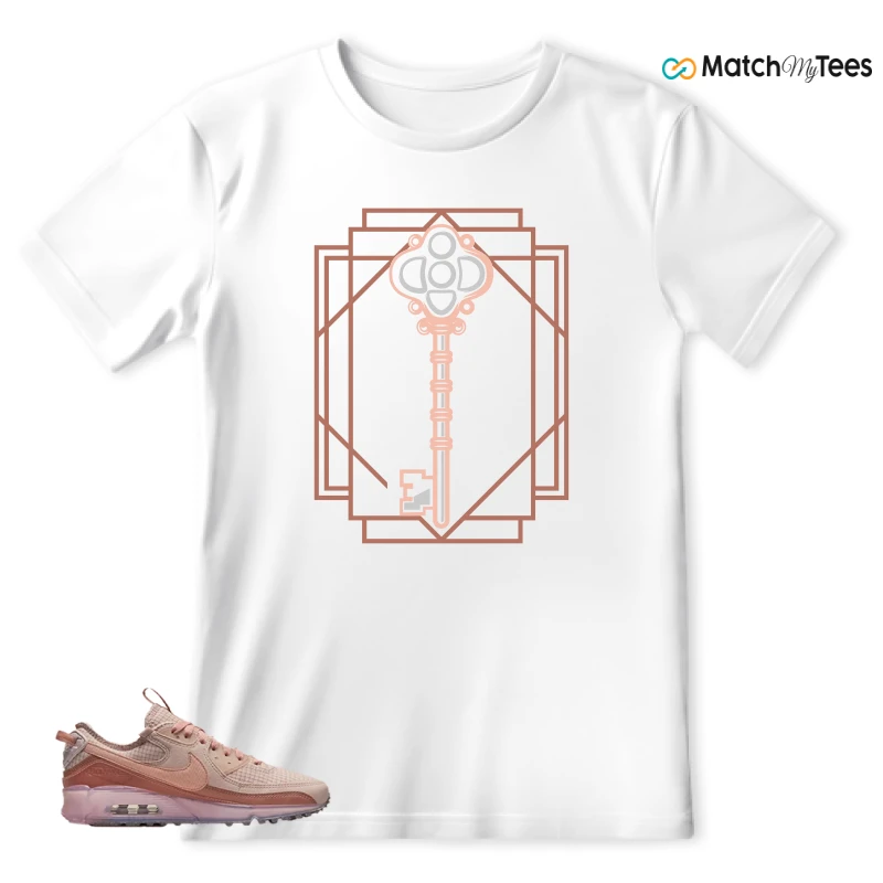 NIKE AIR MAX 90 TERRASCAPE PINK OXFORD (WOMEN'S) SNEAKER Matching Tees t-shirt