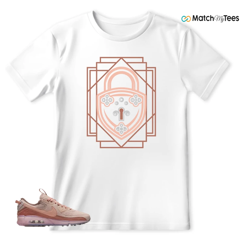 NIKE AIR MAX 90 TERRASCAPE PINK OXFORD (WOMEN'S) SNEAKER Matching Tees t-shirt