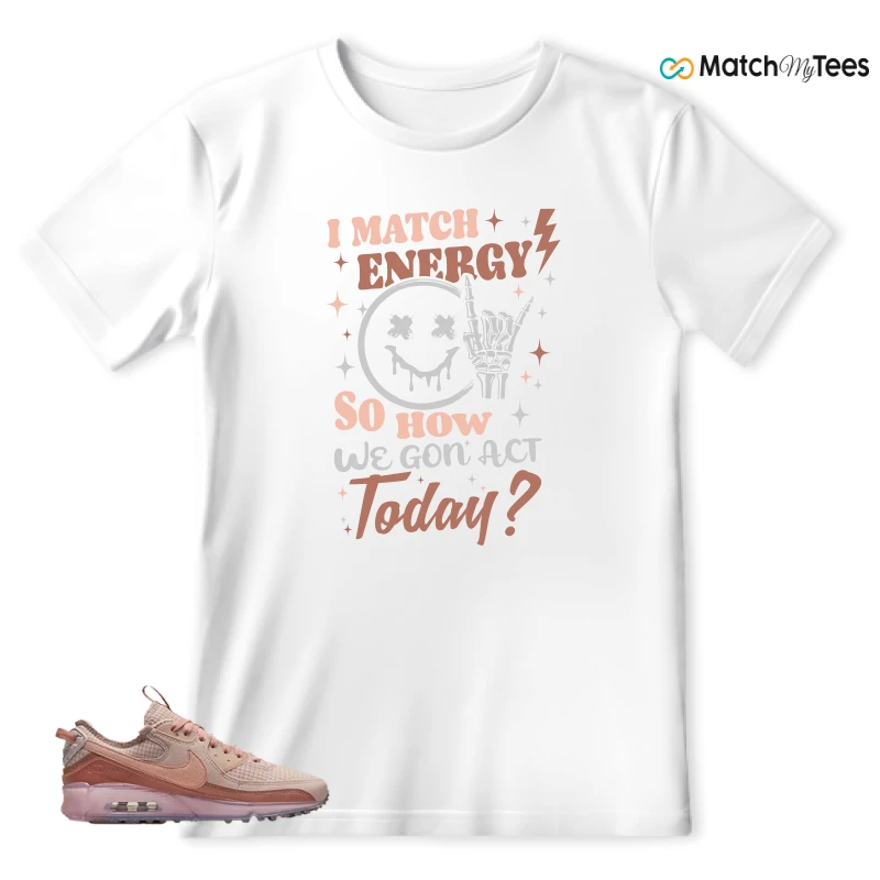 NIKE AIR MAX 90 TERRASCAPE PINK OXFORD (WOMEN'S) SNEAKER Matching Tees t-shirt